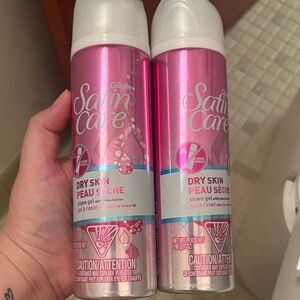 Gillette Satin Care Dry Skin Shave Gel - Pink